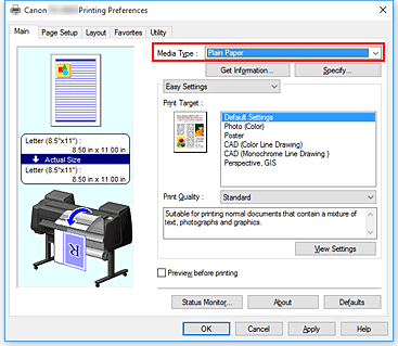 Canon Printing Image Manager